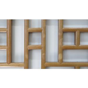 花窓 長方形 格子 中国建具 1枚 シノワスクリーンの詳細画像4