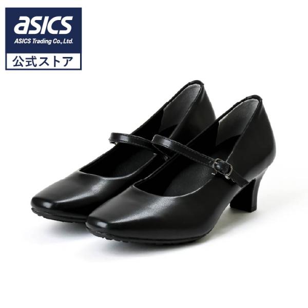 Lady worker レディワーカー レディス レディース 黒パンプス スクエアトゥ 4E LO-...
