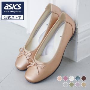 AcureZ アキュアーズ  ローヒール リボンバレエパンプス レディス レディース 痛くなりにくい 幅広 消臭 3E相当 AO-10103## 0520ss
