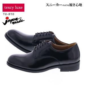 texcy luxe(テクシーリュクス) ビジネスシューズ 革靴 メンズ 本革 日本製 ラウンドトゥ 紐タイプ 2E相当 24.5-28.0 TU-810