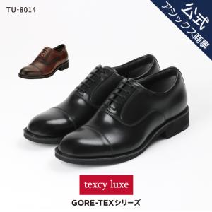 texcy luxe(テクシーリュクス) ビジネスシューズ メンズ 本革 防水 ゴアテックス GORE-TEX 2E相当 就活 通勤 冠婚葬祭 TU-8014 アシックス商事｜asicstrading