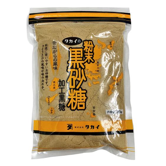 タカイ　タカイの粉末黒砂糖（加工黒糖）＜500g＞