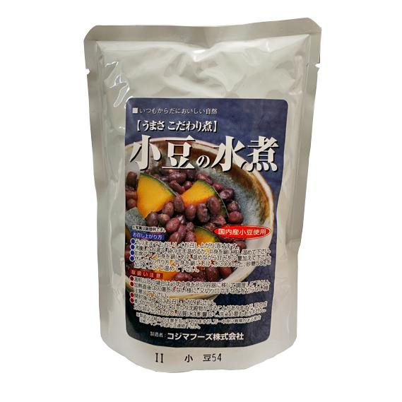 【一部の地域を除き送料込価格】コジマフーズ　小豆の水煮　＜230g＞　まとめて3個