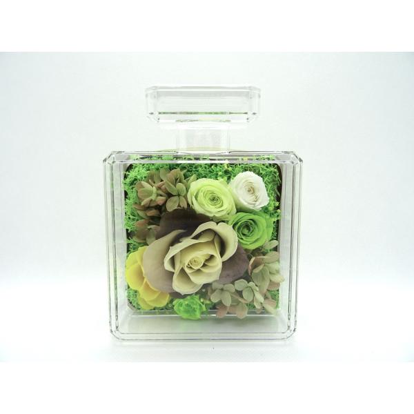 プリザーブドフラワー 香水型アレンジメント 母の日 プレゼント 花 誕生日 結婚祝い 退職祝い 贈り...