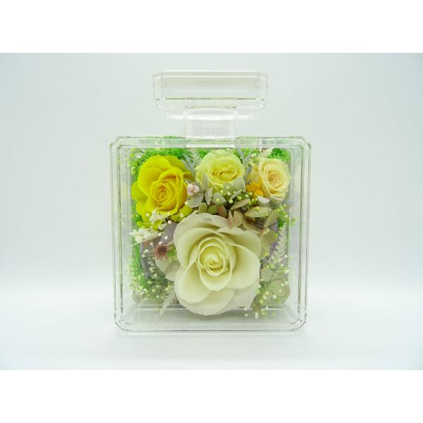 プリザーブドフラワー 香水型アレンジメント 母の日 プレゼント 花 誕生日 結婚祝い 退職祝い 贈り...