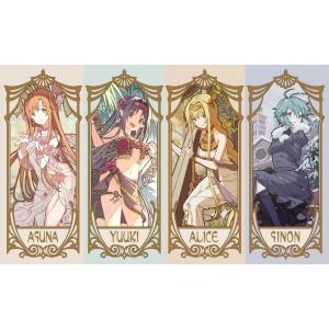 混沌の女神様 カードゲームプレイマット ☆『ミュシャ風 SAO/illust：とみを』★ 【エアコミ...