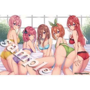 ぴらるーく カードゲームプレイマット ☆『ランジェリー五つ子/illust：いずもねる』★ 【コミックマーケット96/C96】｜asimani