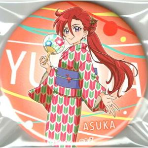 プリキュア プリティストア限定 TROPICAL-ROUGE!YUKATA 缶バッジ 滝沢 あすか