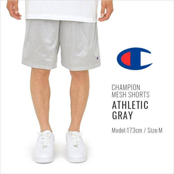 チャンピオン ハーフパンツ CHAMPION メッシュ ジムショーツ バスパン USモデル メンズ ...