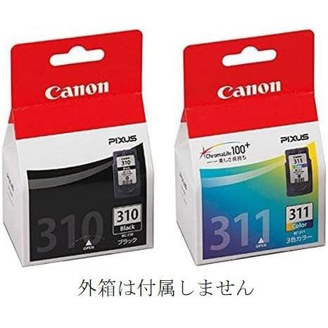 BC-310 BC-311 2個組 黒 カラー キャノン 純正インクカートリッジ CANON 箱なし...