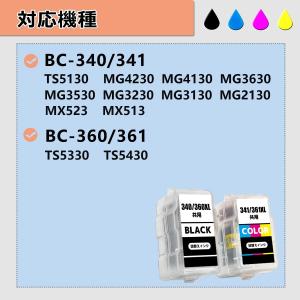 BC-360XL BC-361XL 大容量 顔...の詳細画像5