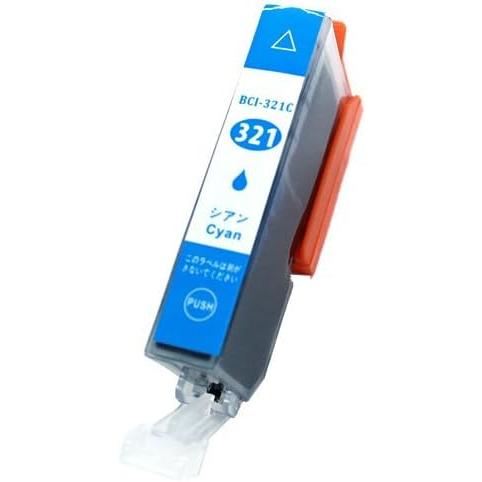 CANON BCI-321C シアン 互換インクカートリッジ CANON MP990 MP980 M...