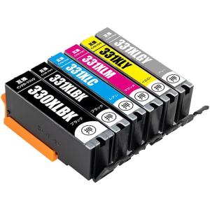 BCI-331XL+330XL/6MP キャノン 大容量 純正互換インクカートリッジ 増量 6色組 ...
