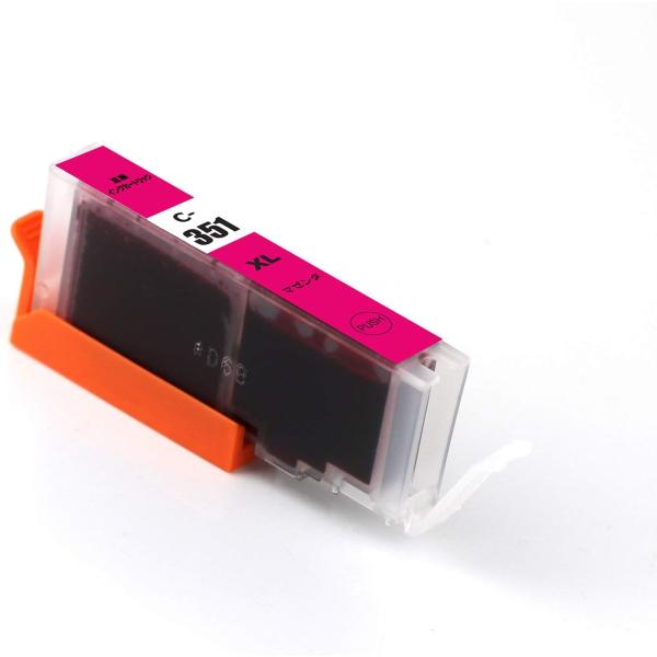 BCI-351XLM キャノン 互換インクカートリッジ マゼンタ 赤 mazenta CANON M...