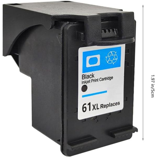 HP61XL 黒 大容量 リサイクルインクカートリッジ Black ブラック CH563WA Des...