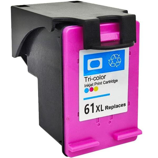 HP61XL 3色カラー 大容量 リサイクルインクカートリッジ Tri-color CH564WA ...