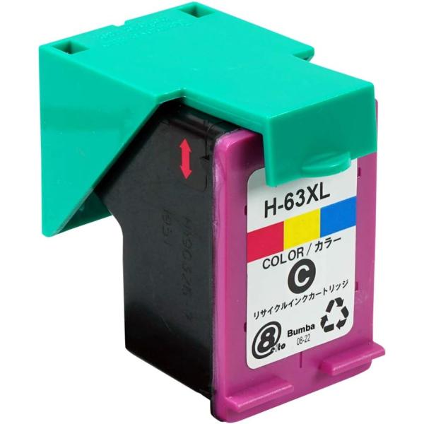 HP63XL ３色カラー 増量版 Tri-color ENVY 4520 Officejet 465...