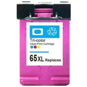 HP65XL CL ３色カラー Tri-color 増量版 ENVY5020 対応 リサイクルインク...