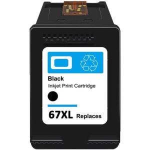 HP67 XL ブラック 互換 リサイクルインク 増量版 送料無料 HPプリンター用 ENVY 60...