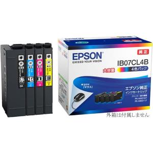 IB07CL4B エプソン 大容量 純正インクカートリッジ 4色組 プリンターインク EPSON 箱...
