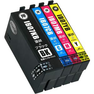 IB07CL4B (IB07Aの大容量) 4色セット エプソン 互換インク