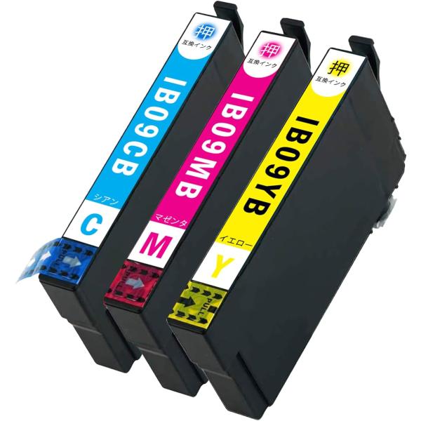 IB09CB IB09MB IB09YB 計3個 エプソン EPSON 大容量 純正互換インクカート...