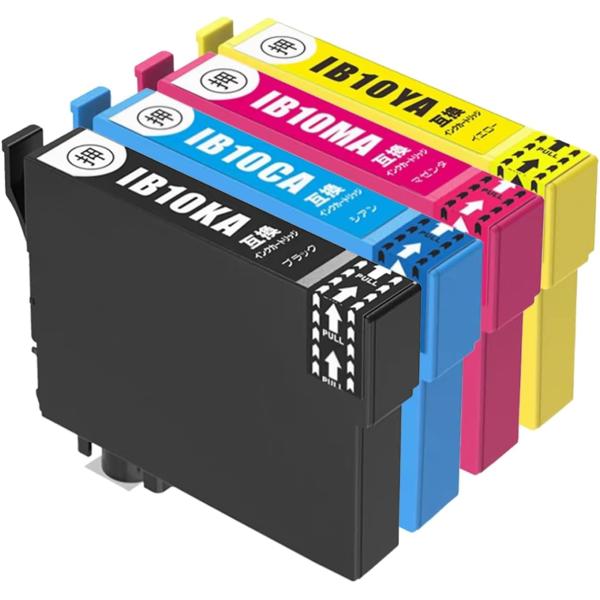 エプソン IB10CL4A EPSON 純正互換インクカートリッジ 4本組 プリンターインク IB1...