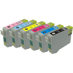 エプソン IC6CL50 純正互換インクカートリッジ 優良配送 単品 EPSON プリンターインク ICBK50 ICY50 ICC50 ICM50 ICLC50 ICLM50 IC50｜asisuto