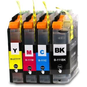 LC111-4PK ブラザー 純正互換インクカートリッジ 4個組 brother MFC-J980D...