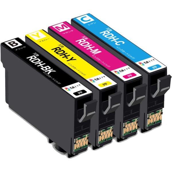 RDH-4CL 互換インク  4本セット PX-048A PX-049A対応 ICチップ付き
