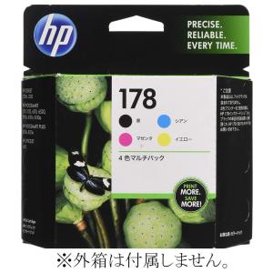 HP178 純正インク CR281AA 4色セット 箱無し 送料無料 Deskjet 3070A 3520 Officejet 4620 Wireless B109N B110a Plus B209A B210a xl｜アシストYahoo!ショッピング店