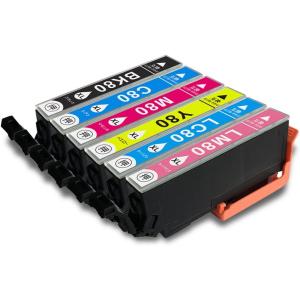 インクのチップス エプソン プリンターインク ICBK80L ブラック