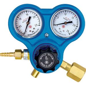 ワンタッチカプラ付き アセチレンガス圧調整器 SG-4 逆火防止 ワンタッチカプラ付き アセチレンガス圧調整器 SG-4 逆火防止