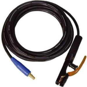 溶接機用 300A ケーブルホルダー + WCT22 キャプタイヤケーブル 5m オスジョイント付き...