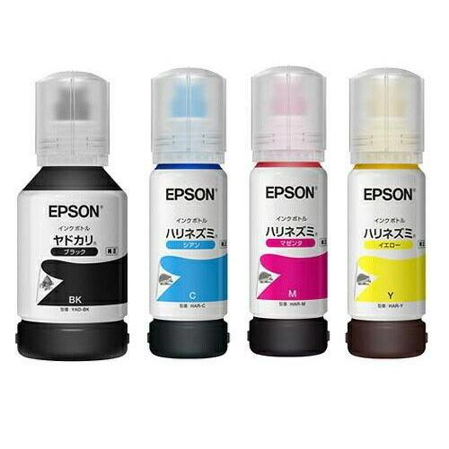 EPSON 純正インク4本組 YAD-BK+HAR ヤドカリ+ハリネズミ 箱なし EW M5610F...