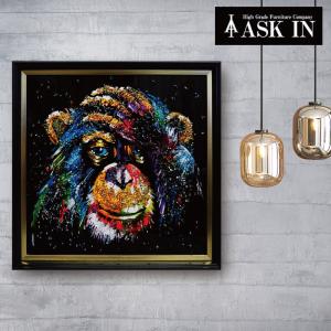 クリスタルピクチャー スプラッシュタイガー 虎 アート 143-026-046 クリスタルピクチャー スプラッシュタイガー 虎 アート 143-026-046