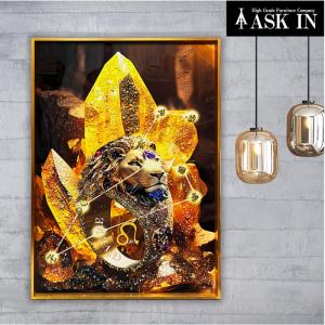 アートフレーム キンバトラ タイガー 虎 クリスタルピクチャー 額絵