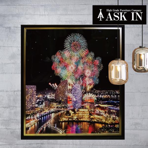 クリスタルアート ハナビ370　HANABI　花火