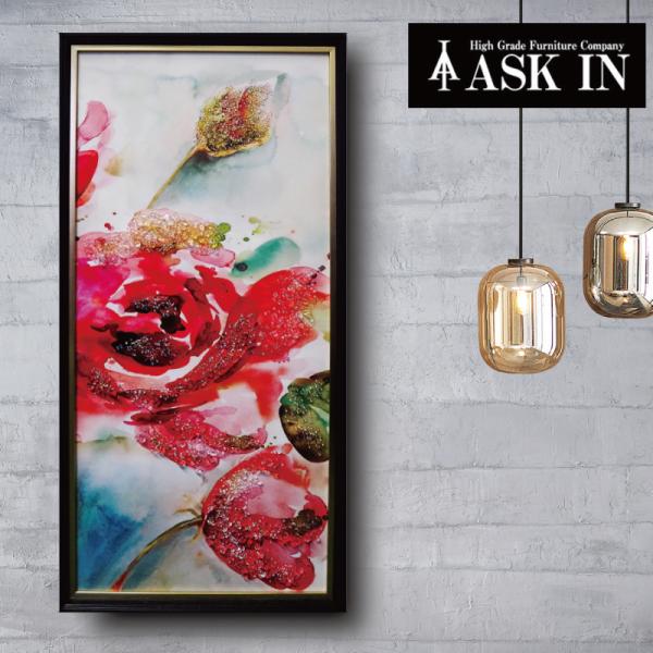 クリスタルアート　カマクラ106 アートパネル 44x94cm 写真 おしゃれ キラキラ ゴージャス...