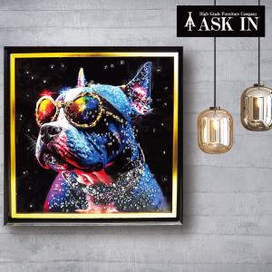 アートフレーム クリスタルピクチャー グルーミング/猫/アメショ