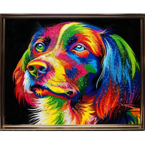 アートフレーム Lumiere/ルミエール キラキラアート 額絵 ゴールド