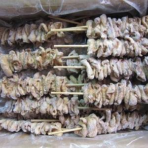 素焼きトリ皮串40本1.4kg やきとり 焼き...の詳細画像2