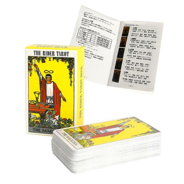 SAFEARK タロットカード ポケットサイズ 78枚【ライダー ウェイト版 英語説明書 日本語翻訳...