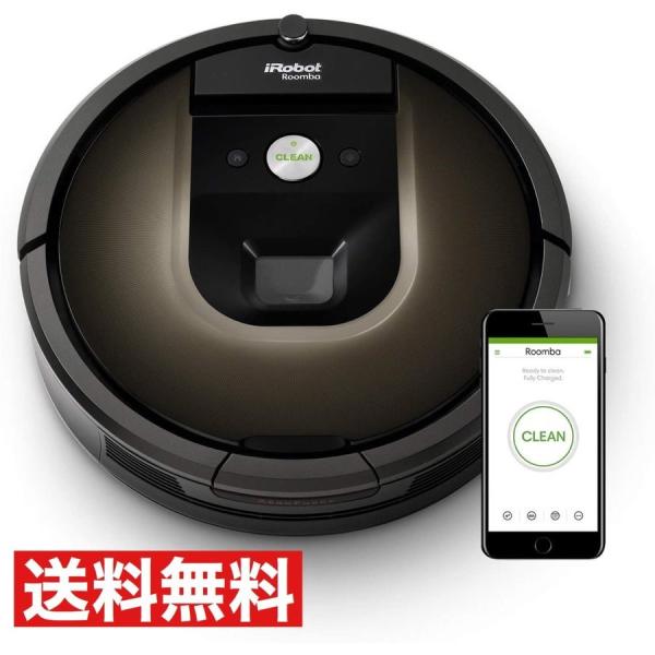 ルンバ980 アイロボット ロボット掃除機 Wi-Fi対応 マッピング 自動充電・自動再開 強い吸引...