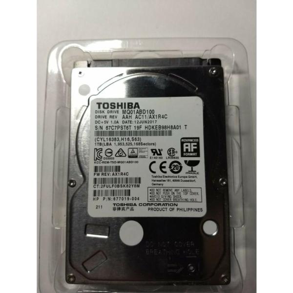 1TB東芝MQ01ABD100 SATA HDD - 新しいプル