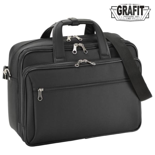 ビジネスバッグ メンズ A4  GRAFIT グラフィット 3way B4 ノートPC対応 キャリー...
