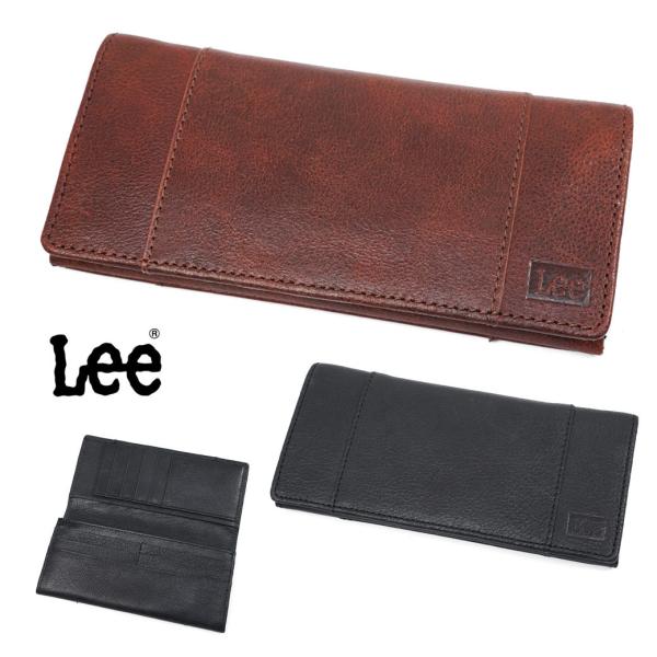 長財布 メンズ 本革 Lee リー クロス レザー 通勤 革小物 メンズ 束入れ 財布 メンズ 長財...