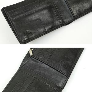 二つ折り財布 メンズ 財布 L字ファスナー小銭...の詳細画像2