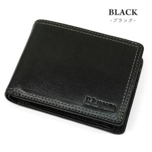 二つ折り財布 メンズ 財布 L字ファスナー小銭...の詳細画像4