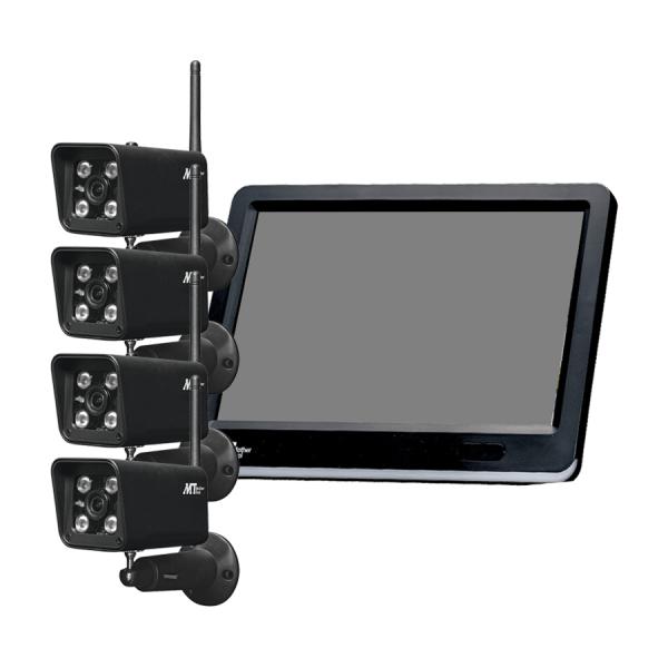 MT-WCM400-CAM4 - ワイヤレスカメラ4台+モニターセット